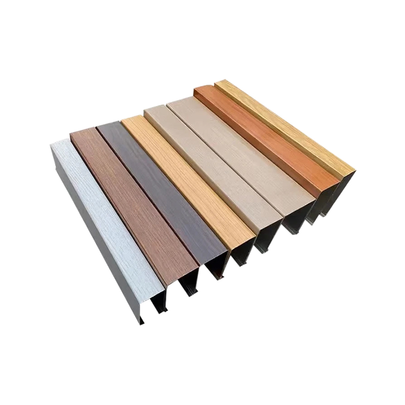 U-Shaped Aluminum Square Tube
