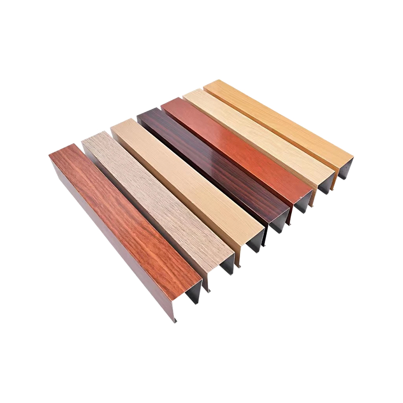 U-Shaped Aluminum Square Tube