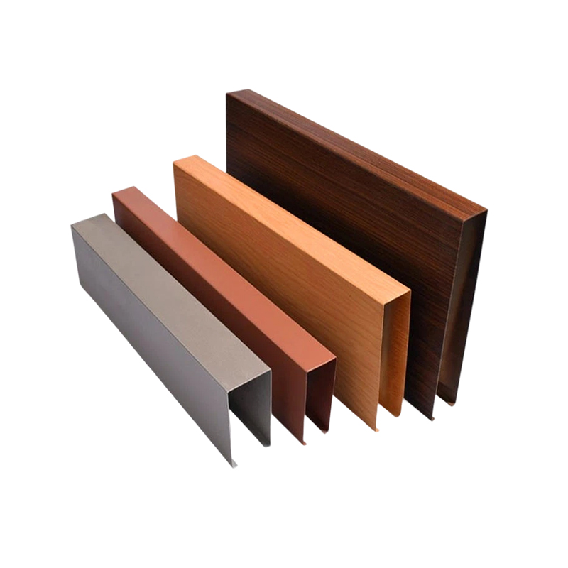 How can the cross-sectional parameters of a U-shaped aluminum square tube be optimized during structural design to improve its overall load-bearing capacity?